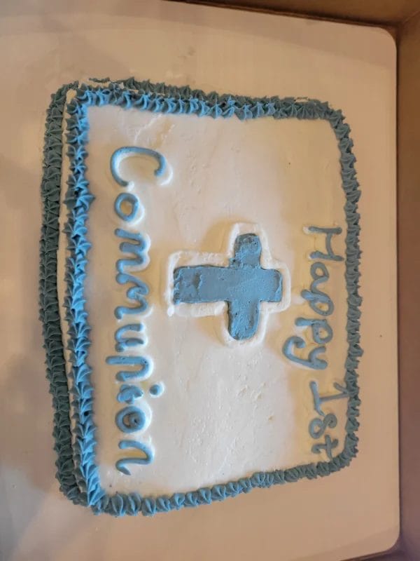 Custom Communion Cake