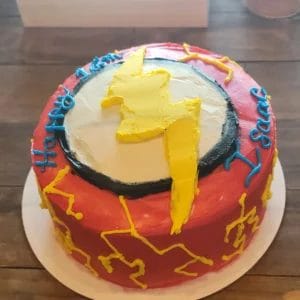 Custom Flash Cake