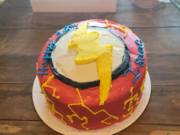 Custom Flash Cake