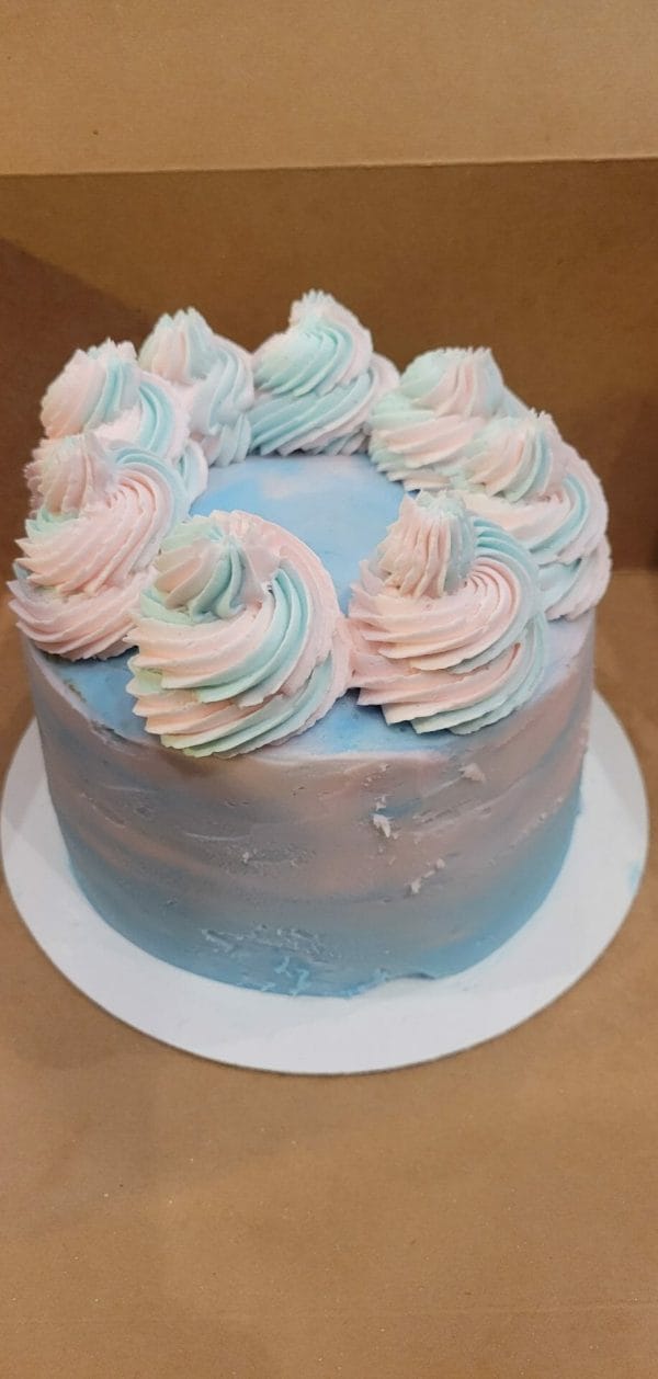 Custom Gender Reveal Cake