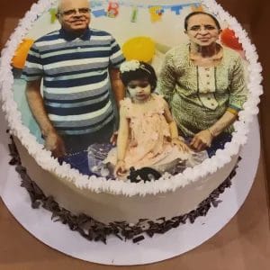 Custom Photo Cake