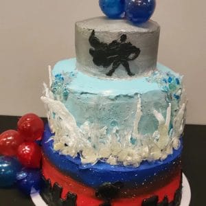 Custom Superman Cake